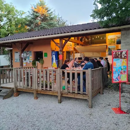 Camping Le Bel Air Mobil Home Le Figuier 6 Personnes Limogne-en-Quercy Esterno foto
